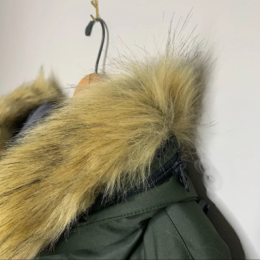 Hawke Co. Faux Fur Trim Jacket - XL